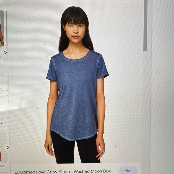 Lululemon Love Crewneck T-Shirt *Fade - Picture 5 of 6